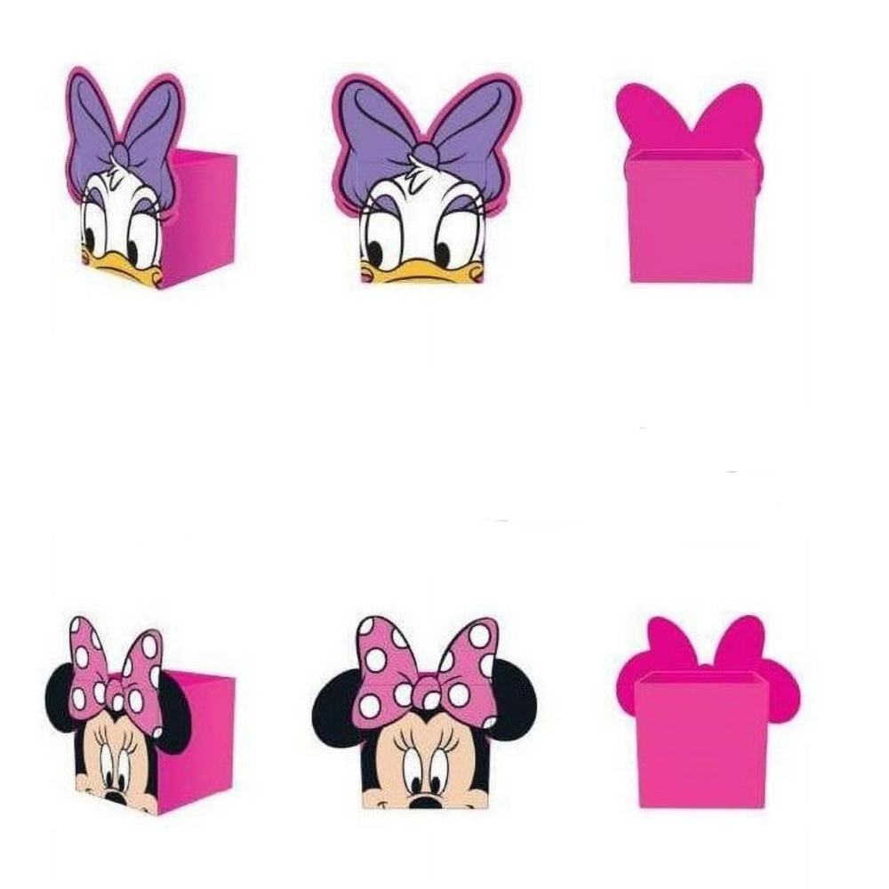 Minnie Mouse and Daisy Duck Playroom Storage Bins - Picture 2 of 6